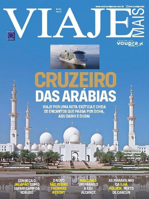 Title details for Revista Viaje Mais by Editora Europa LTDA - Available